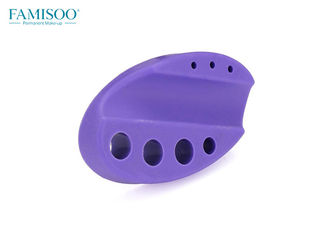 Accesorios permanentes del maquillaje del tenedor de goma del pigmento convenientes para la operación