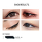Maquillaje permanente negro de Famisoo Biotouch del polvo del lápiz de ojos original de Pigmento