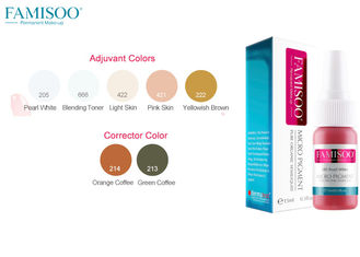 Pigmentos permanentes complementarios del maquillaje del corrector para los labios/ceja/lápiz de ojos/pelo