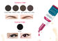 Pigmentos permanentes inofensivos del maquillaje para el lápiz de ojos del labio de la ceja 18 colores