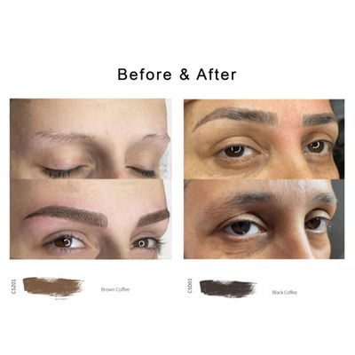 El maquillaje permanente libre de la crueldad pigmenta colorantes duraderos