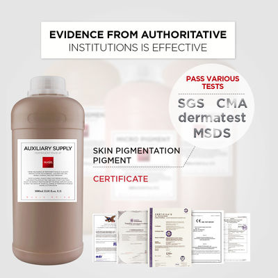 Tinta permanente 1000ml/botella del tatuaje del maquillaje del rejuvenecimiento micro de la piel de la mezcla